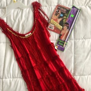 Women’s “flapper” Halloween costume